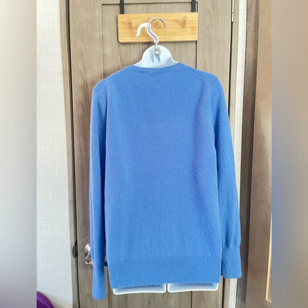Blue Cashmere Sweater - Picture 6 of 6